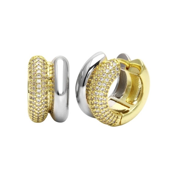 Chunky double row Huggies - Picture 2 of 5